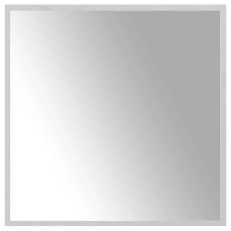 LED vonios veidrodis Skaidrus 60 x 60 cm grūdintas stiklas
