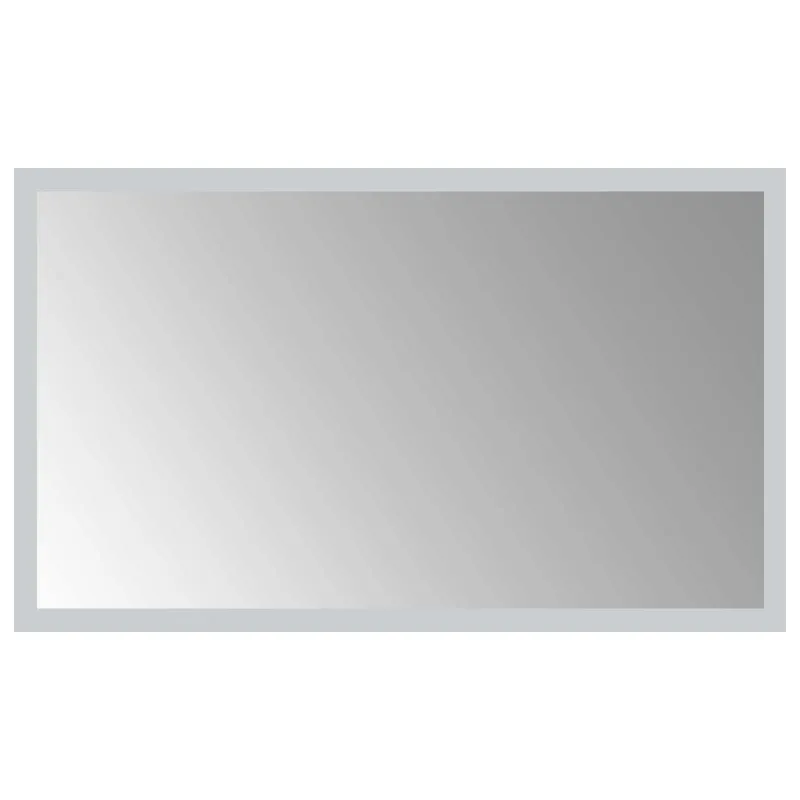 LED vonios veidrodis Skaidrus 50 x 30 cm grūdintas stiklas