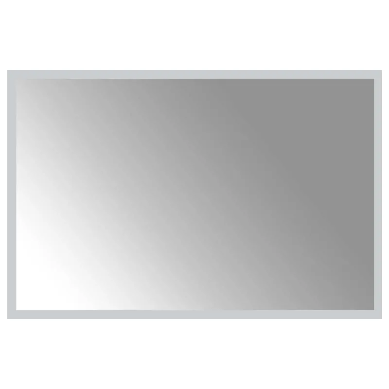 LED vonios veidrodis Skaidrus 60 x 40 cm grūdintas stiklas