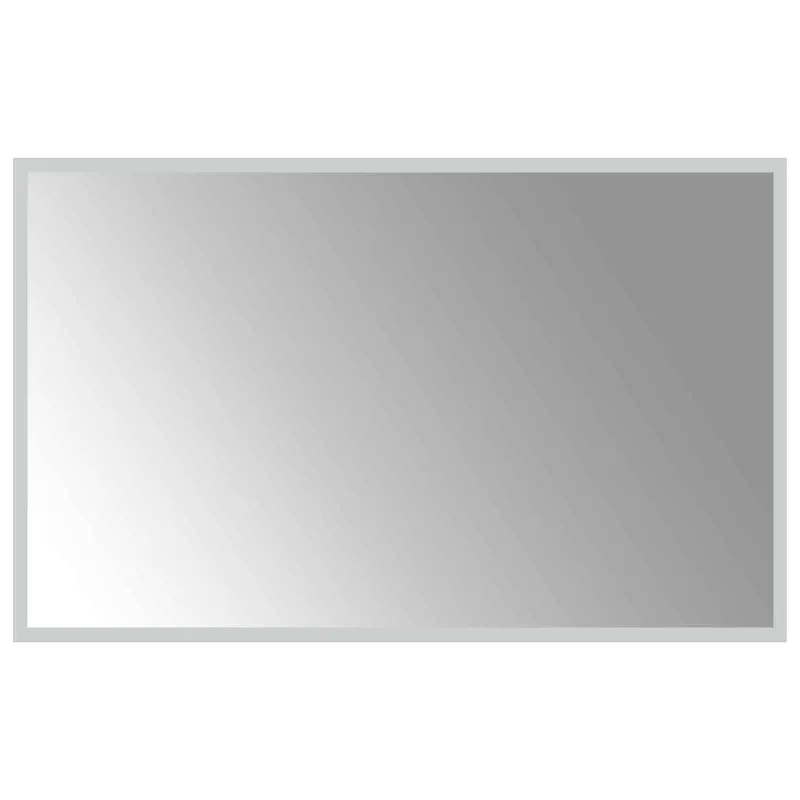 LED vonios veidrodis Skaidrus 80 x 50 cm grūdintas stiklas