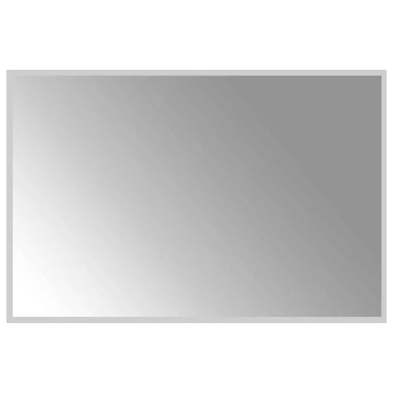 LED vonios veidrodis Skaidrus 90 x 60 cm grūdintas stiklas