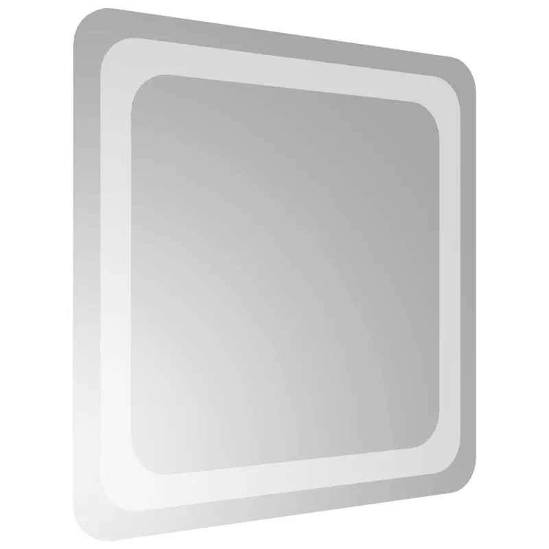 LED vonios veidrodis Skaidrus 40 x 40 cm grūdintas stiklas