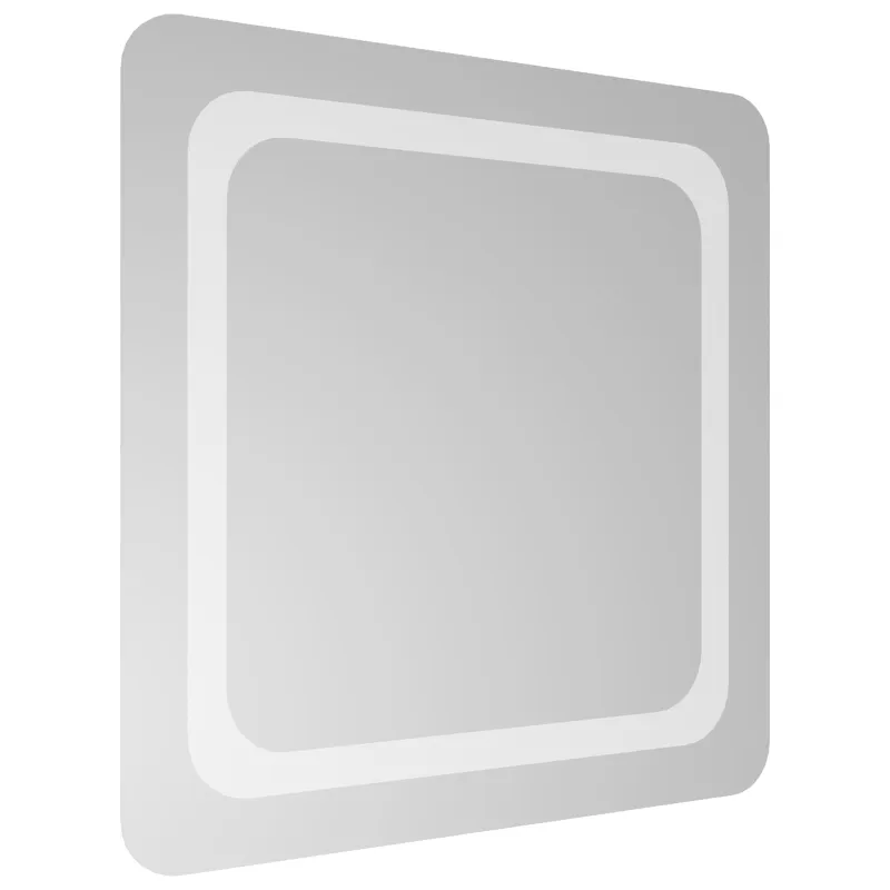 LED vonios veidrodis Skaidrus 50 x 50 cm grūdintas stiklas