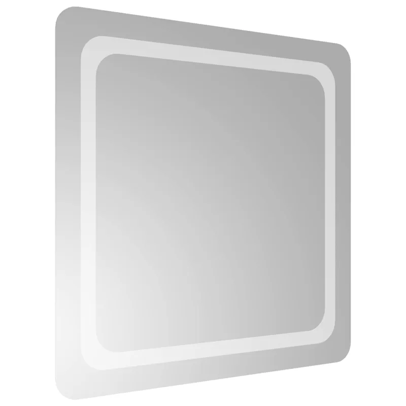 LED vonios veidrodis Skaidrus 60 x 60 cm grūdintas stiklas