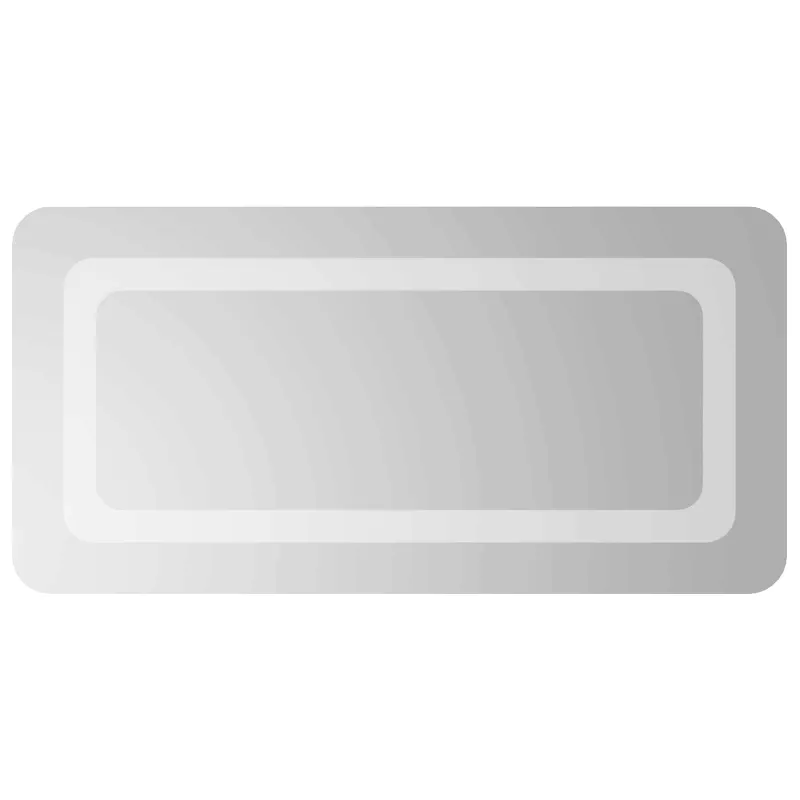LED vonios veidrodis Skaidrus 60 x 30 cm grūdintas stiklas