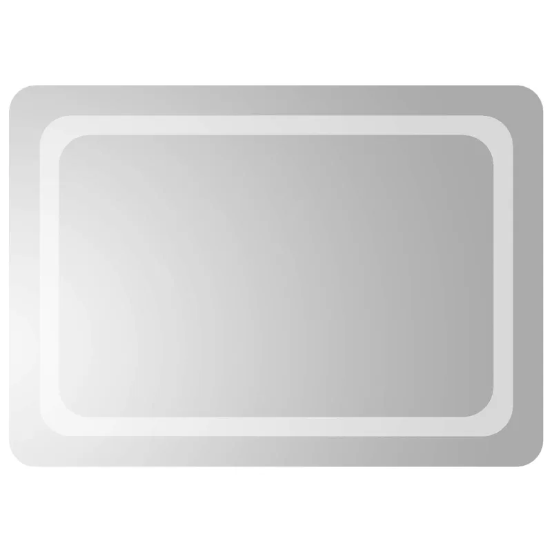 LED vonios veidrodis Skaidrus 70 x 50 cm grūdintas stiklas