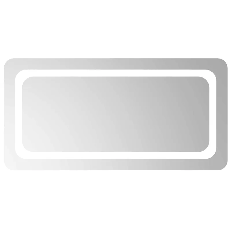 LED vonios veidrodis Skaidrus 80 x 40 cm grūdintas stiklas