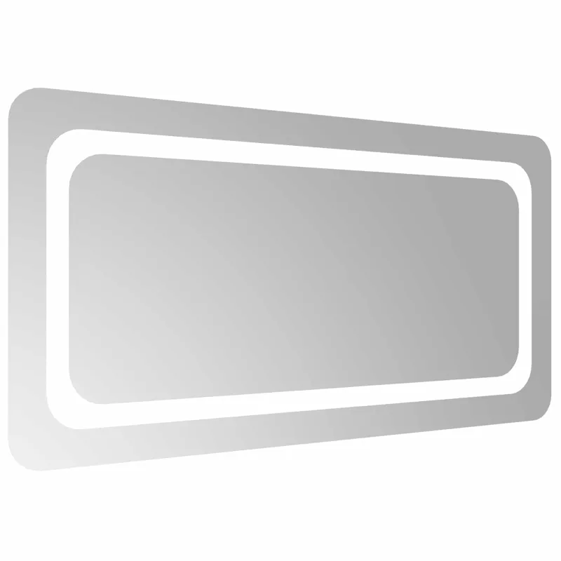 LED vonios veidrodis Skaidrus 80 x 40 cm grūdintas stiklas