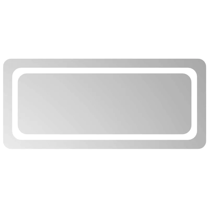 LED vonios veidrodis Skaidrus 90 x 40 cm grūdintas stiklas