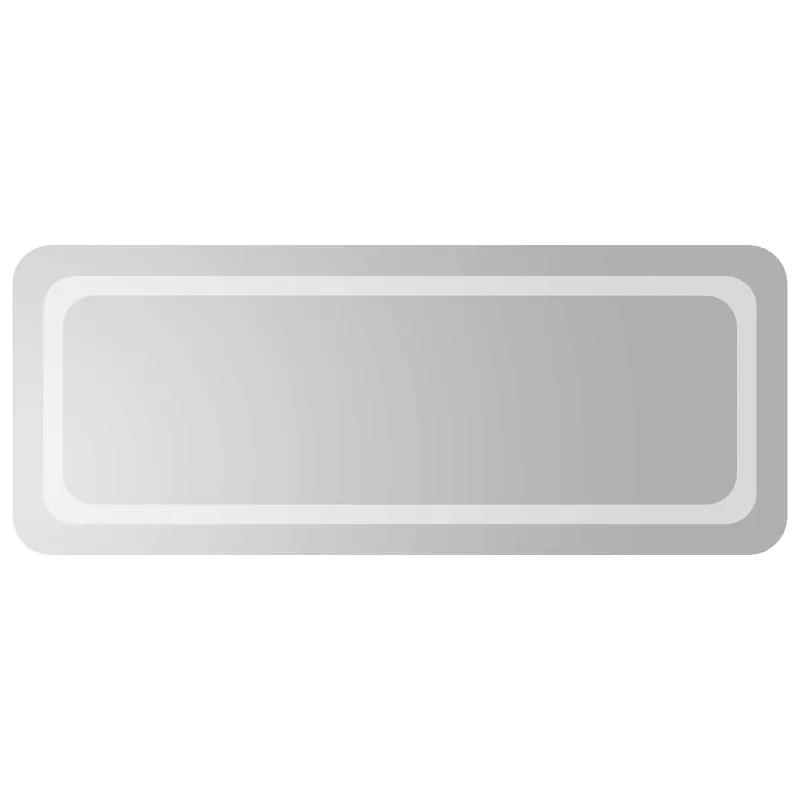 LED vonios veidrodis Skaidrus 100 x 40 cm grūdintas stiklas