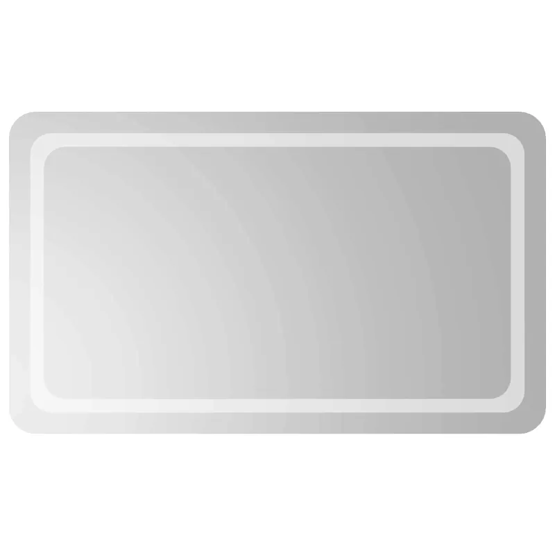 LED vonios veidrodis Skaidrus 100 x 60 cm grūdintas stiklas