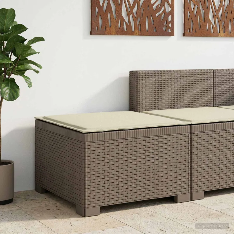 1-Vietis Sodo Sofas su Pagalvėle, Atrodo kaip Ratano PP