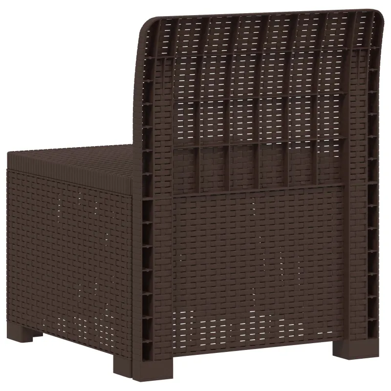 1-Vietis Sodo Sofas, Atrodo kaip Ratano PP Ruda