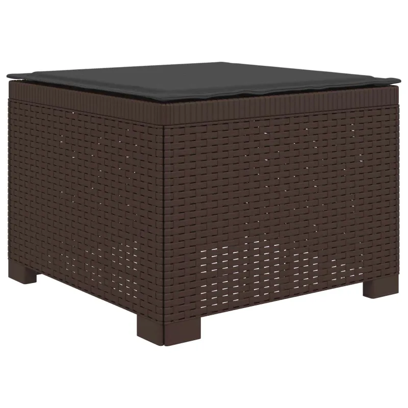3-vietė sodo sofa su pagalvėlėmis, Rattan išvaizda PP Ruda