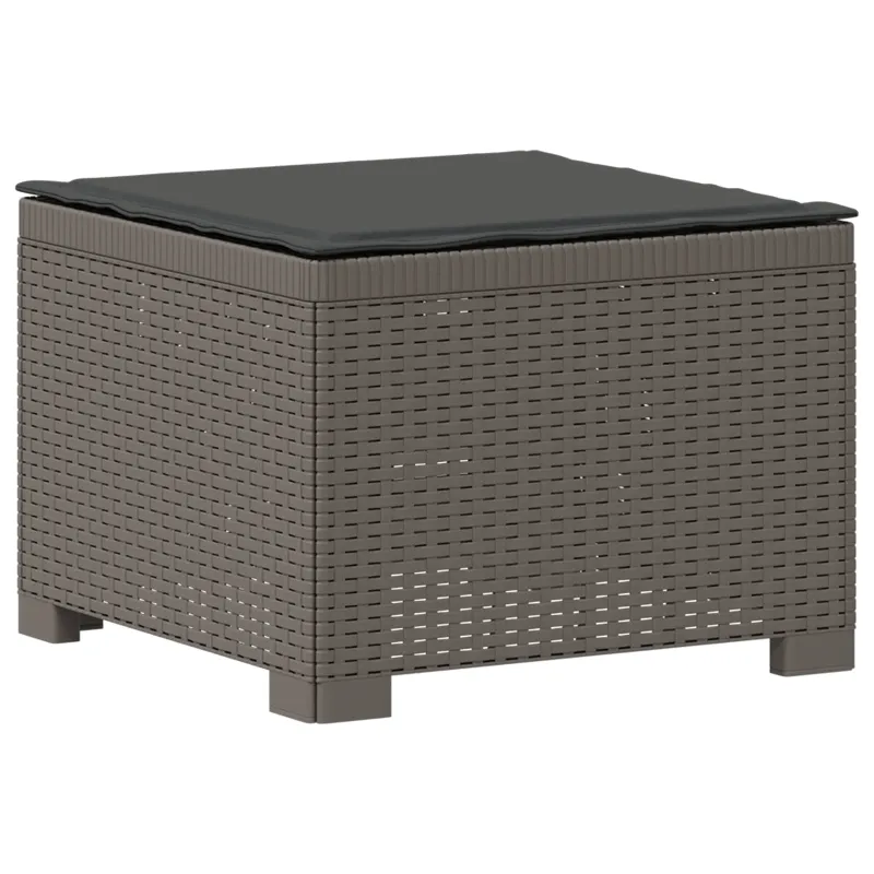 3-vietė sodo sofa su pagalvėlėmis, Rattan išvaizda PP