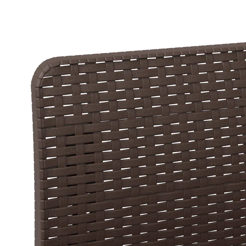 3-vietė sodo sofa su pagalvėlėmis, Rattan išvaizda PP Ruda