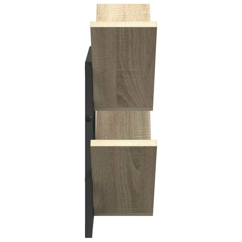 Sieninis Plūduriuojantis Lentynas 2 pcs Sonoma ąžuolas