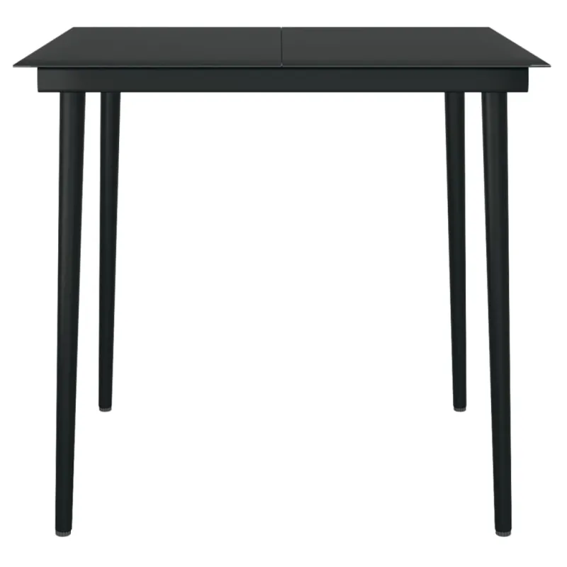 Sodo ruokailuryhmä, 3-osainen, harmaa ja musta