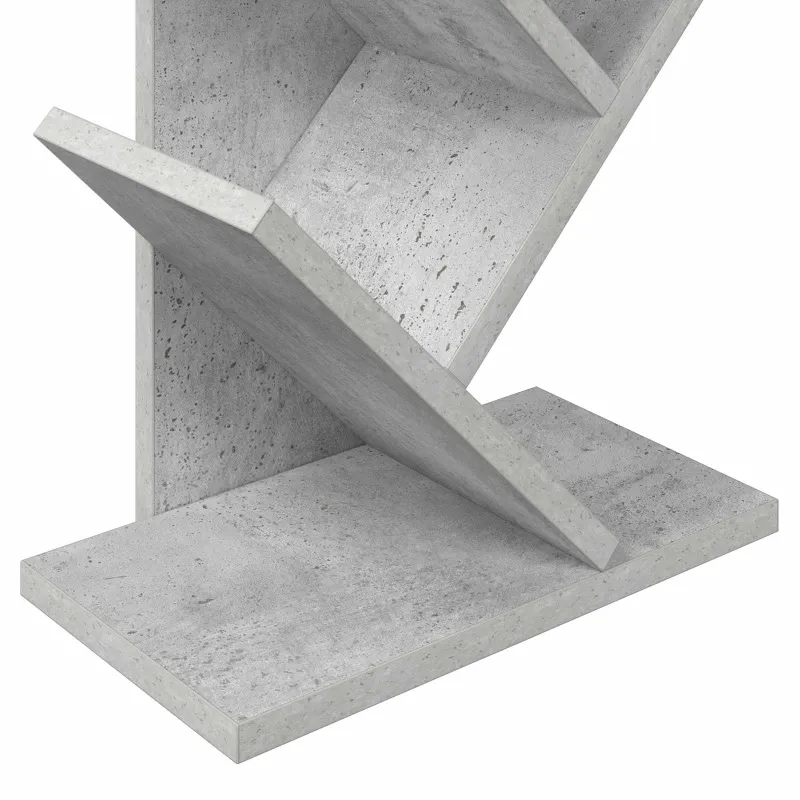 Medinis bibliotekos stovas 6-lygių 30 x 18 x 100 cm