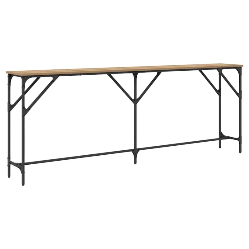 Konsolinis stalas artisano ąžuolo 200 x 29 x 75 cm