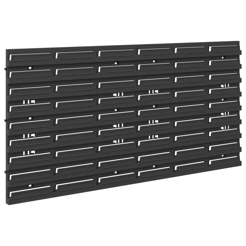Konteinerio lentyna Juoda ir raudona 77,5 x 2 x 39 cm PP