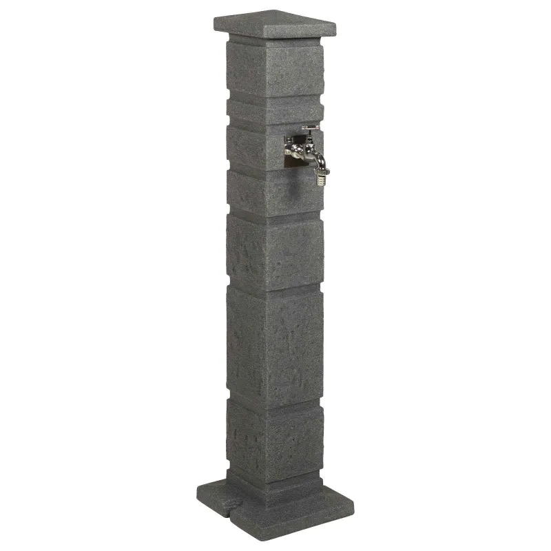 Sodo cisterna Antracito 26 x 26 x 101 cm PE