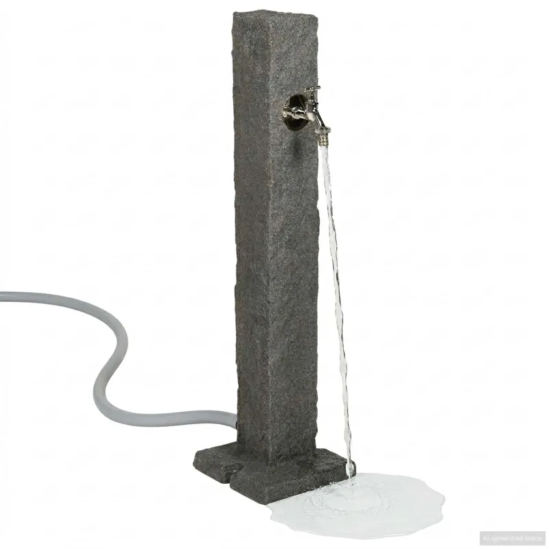 Sodo cisterna Antracito 26 x 26 x 98 cm PE