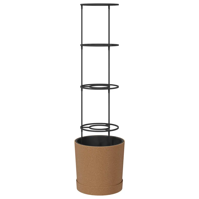 Pomidorų augintojas Naturo ECO Ø 39 x 139 cm WPC