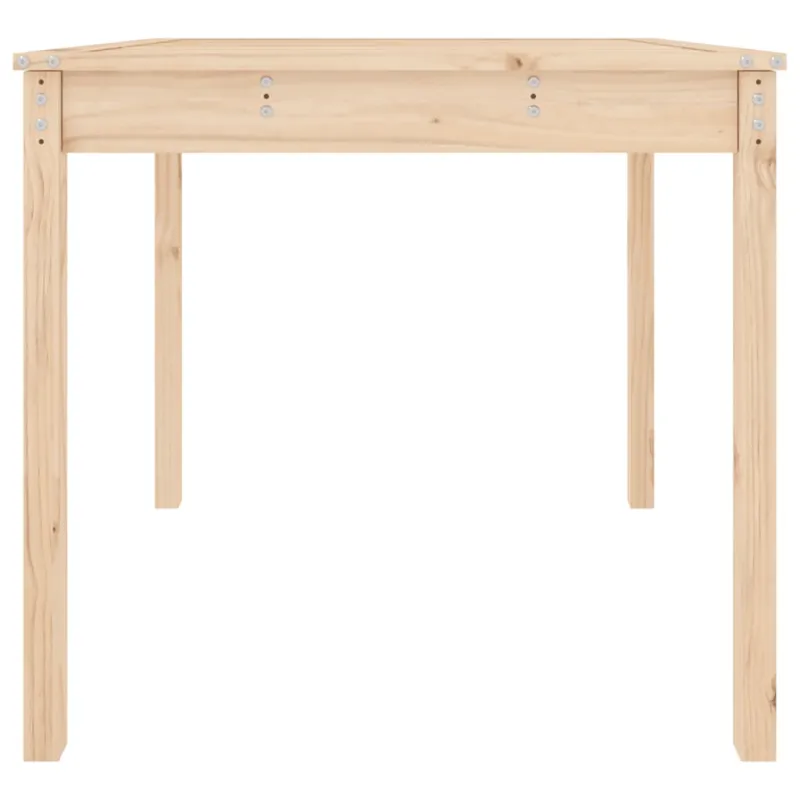 Sodo pöytätaso, 82,5x82,5x76cm, mäntypuuta massiivia