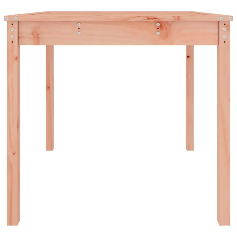 Sodo pöytätaso, 82,5x82,5x76 cm, kaksinkertainen lasi, haapapuun massiivia