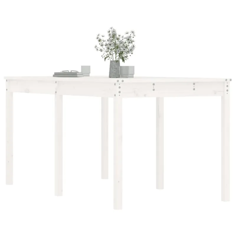 Soodan pöytätaso, valkoinen, 159,5x82,5x76cm, mäntypuuta massiivia