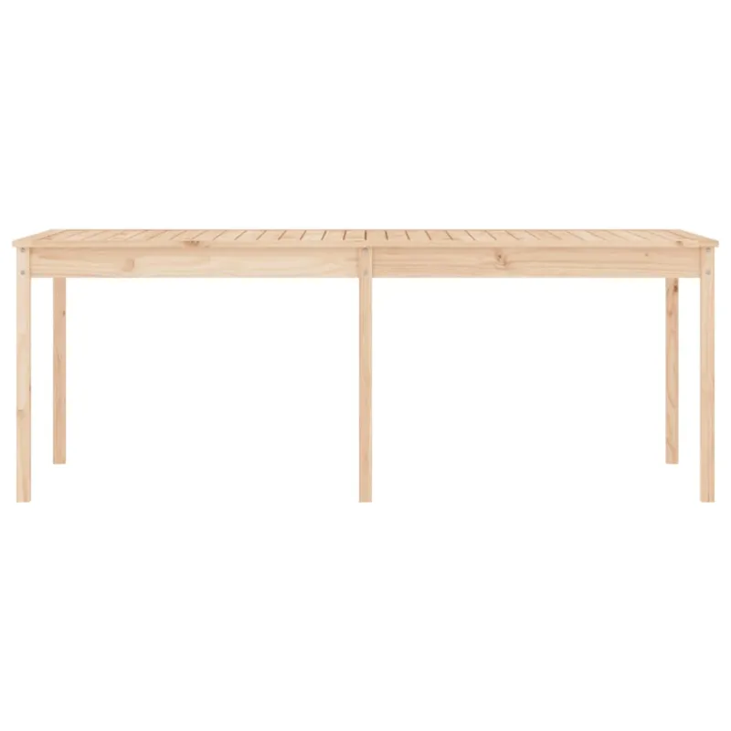 Sodo pöytätaso, 203,5x100x76cm, mäntypuuta massiivia