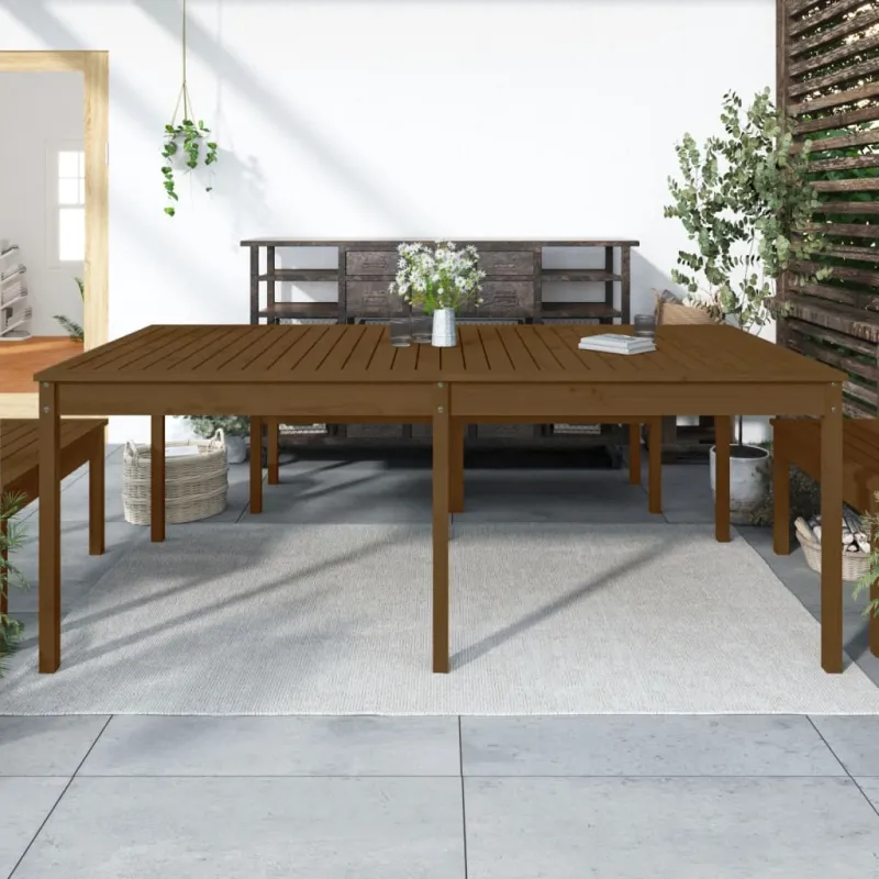 Sodo pöytätaso, mäntymänty, 203,5x100x76cm, mäntypuuta