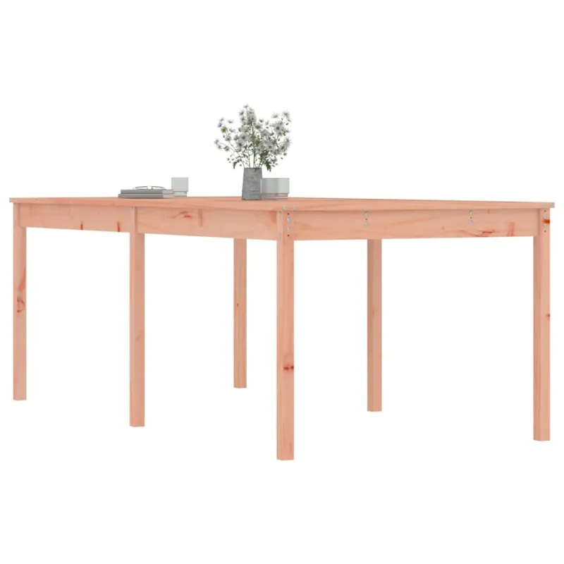 Soodan pöytätaso, 203,5x100x76 cm, kaksinkertainen lasi, mäntypuu massiivia