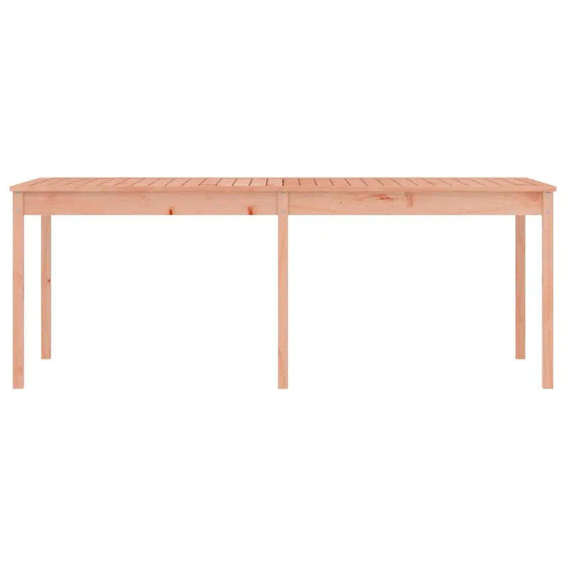 Soodan pöytätaso, 203,5x100x76 cm, kaksinkertainen lasi, mäntypuu massiivia