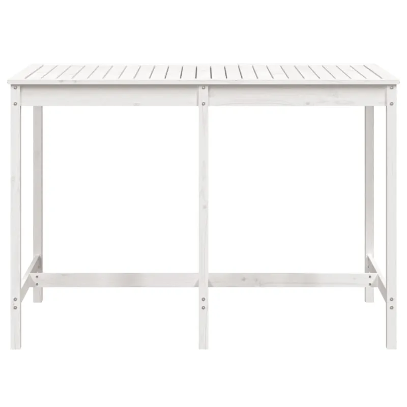 Soodan pöytätaso, valkoinen, 159,5x82,5x110cm, mäntypuuta massiivia