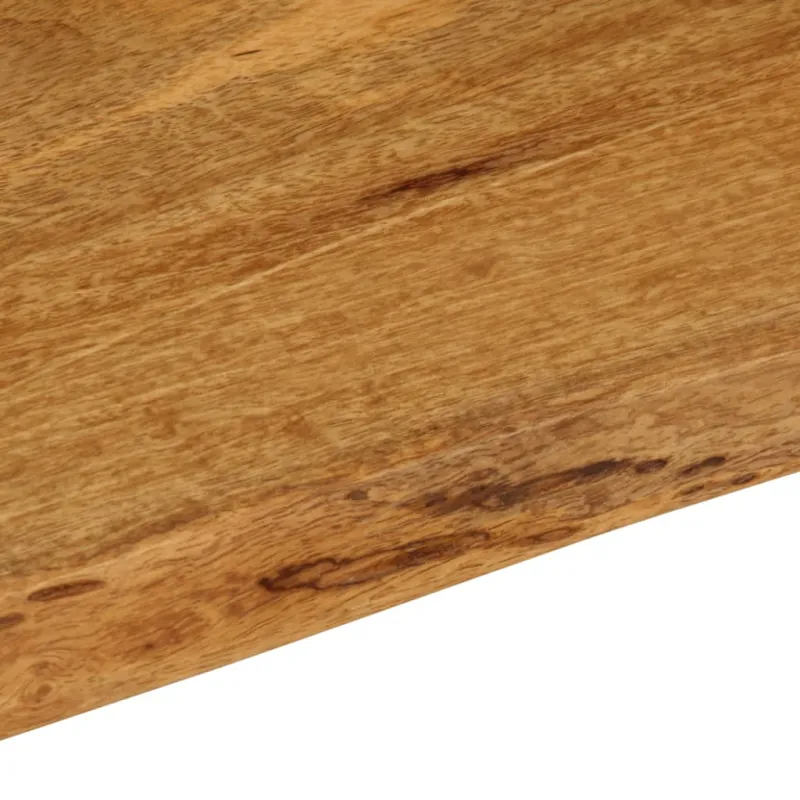 Stalviršis, 120x60x3,8cm, mango masyvas, su gyvu kraštu