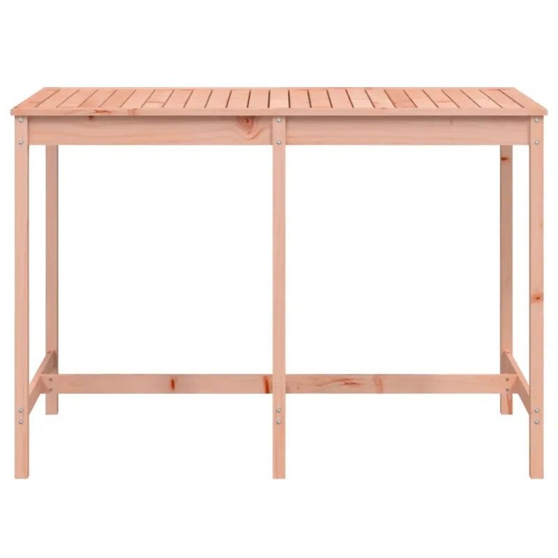 Sodo pöytä, 159,5x82,5x110 cm, kaksinkertainen lasi, mäntypuuta massiivina