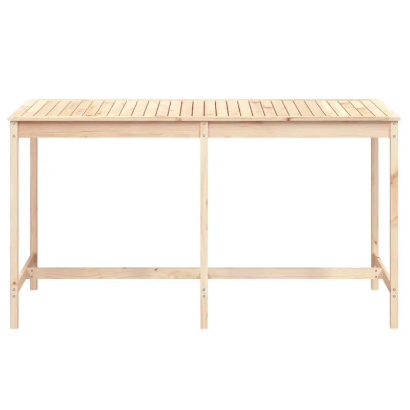Sodo pöytä, 203,5x90x110cm, mäntypuuta massiivia