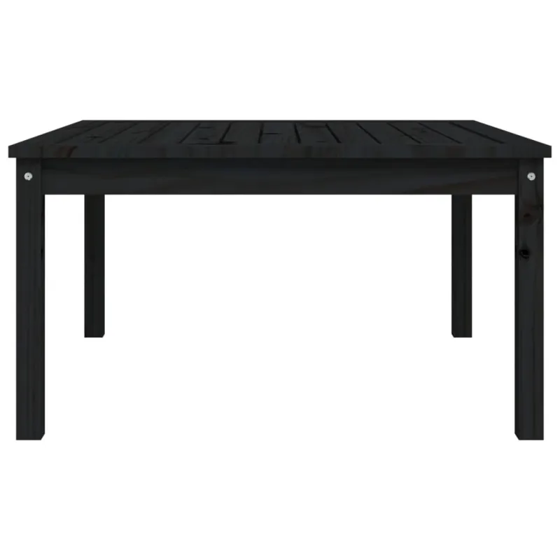 Sodo pöytätaso, musta, 82,5x82,5x45 cm, mäntypuuta massiivia