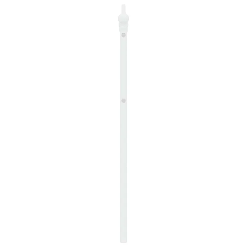 Metalinis pakaitinis galvūgalis, baltos spalvos, 135cm