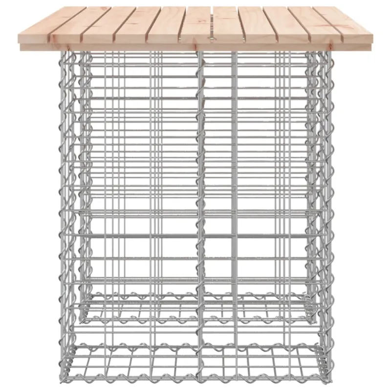 Sodo pöytätaso, gabion-malli, 100x70x72 cm, mäntypuuta