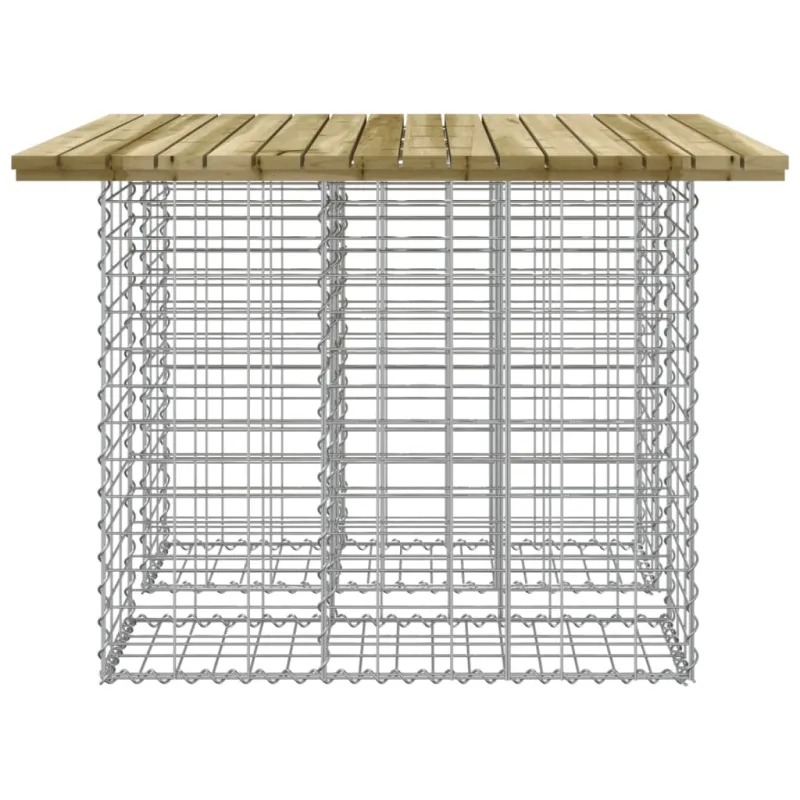 Sodo pöytätaso, gabion-tyylinen, 100x102x72 cm, kyllästetty mäntypuu