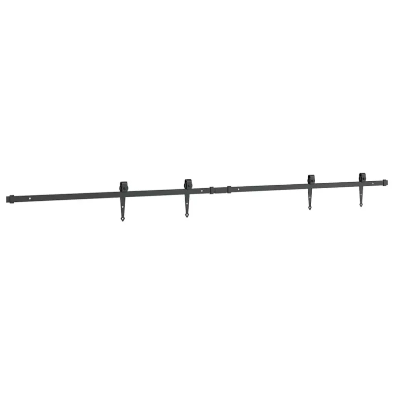 stumdomų spintelių durų komplektas 200 cm anglinis plienas