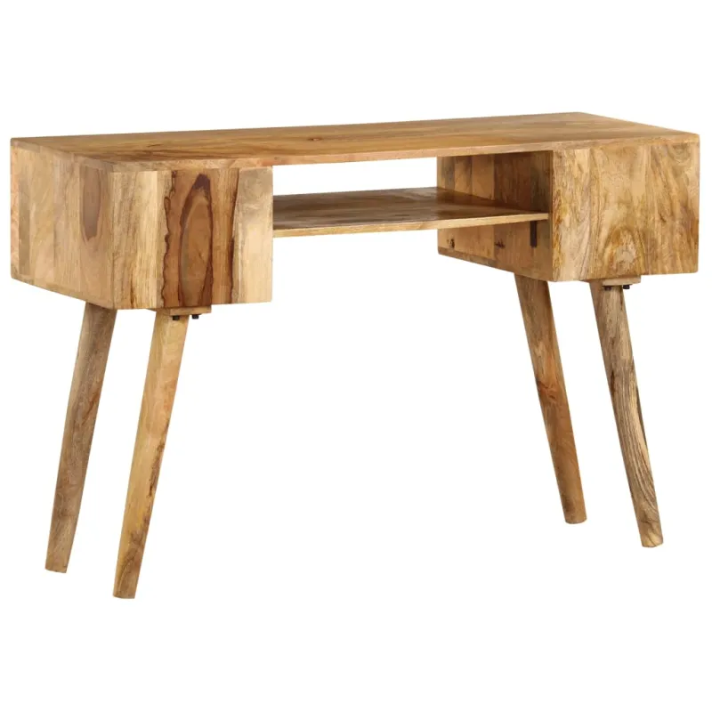 Rašomasis stalas, 115x47x76 cm, mango medienos masyvas