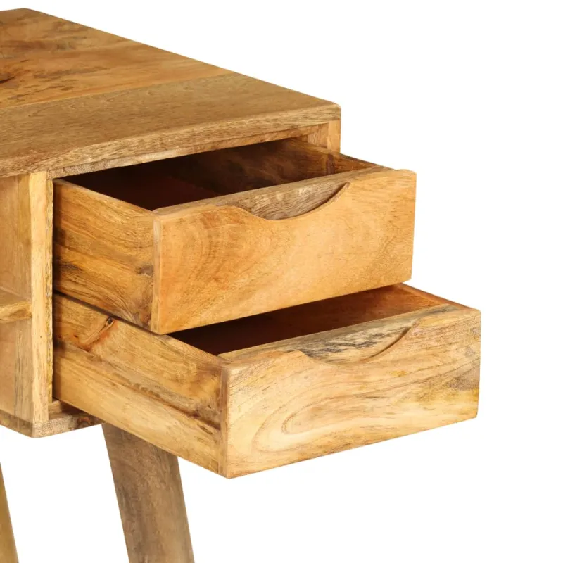 Rašomasis stalas, 115x47x76 cm, mango medienos masyvas