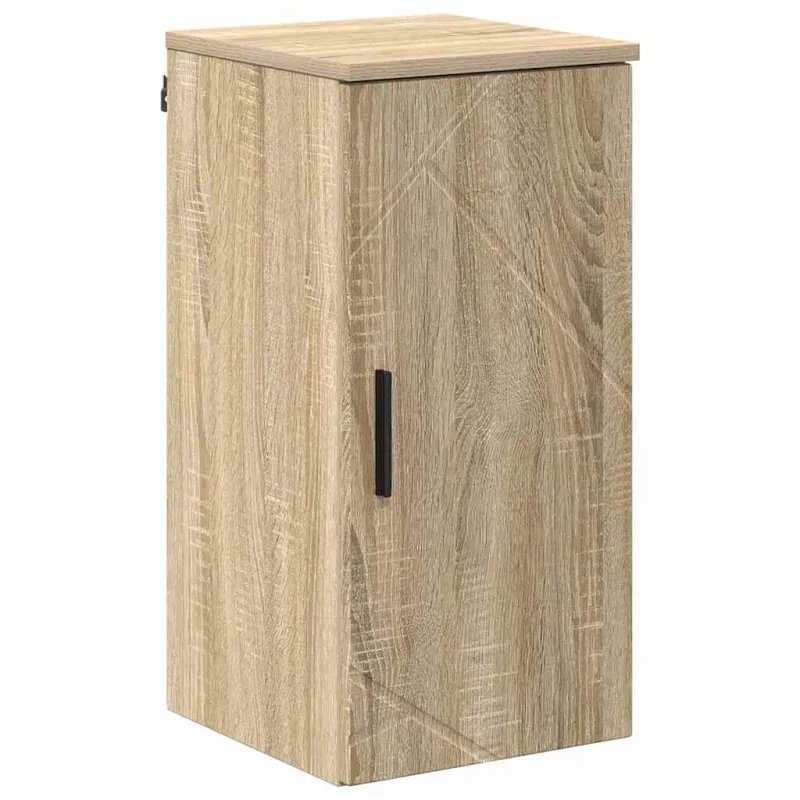 Vonios baldų rinkinys su stalčių 5 pcs Sonoma ąžuolas