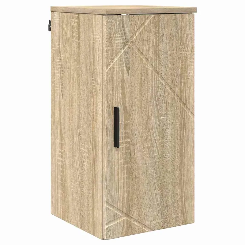 Vonios baldų rinkinys su stalčių 5 pcs Sonoma ąžuolas