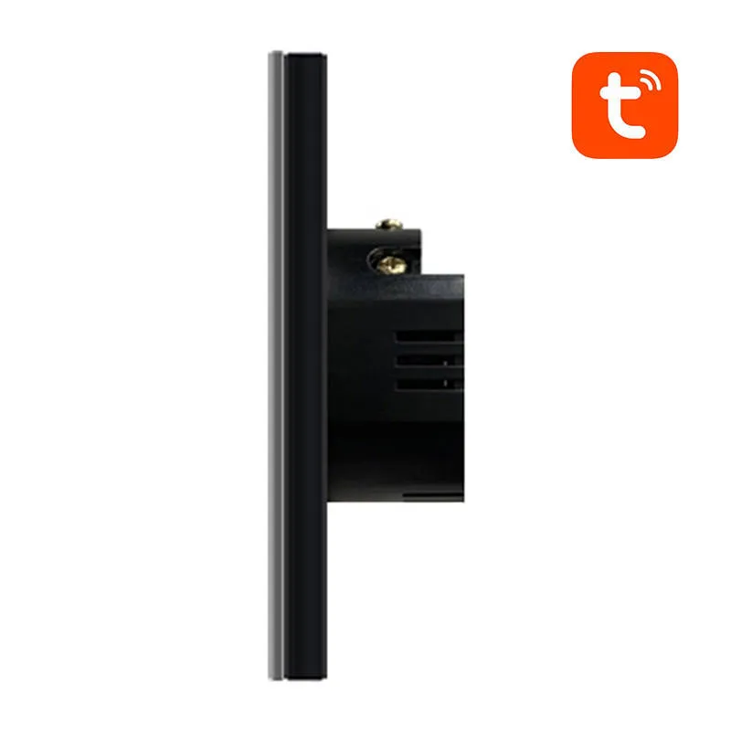 Älykäs valokytkin WiFi Avatto TS02-EU-B2 2-tie (musta) universaali