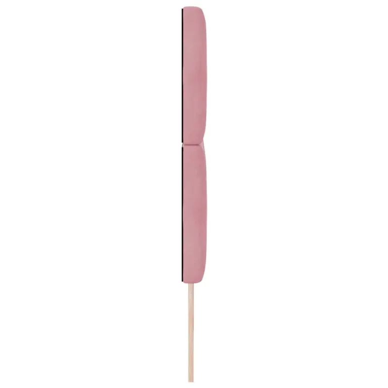 Galvūgalis Rožinė 200 cm Aksomas